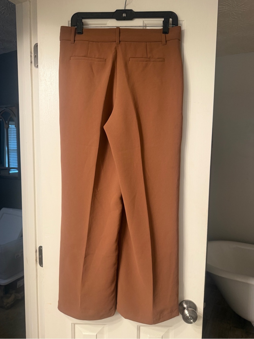 Aritzia Brown Effortless Pants - Picture 5 of 10